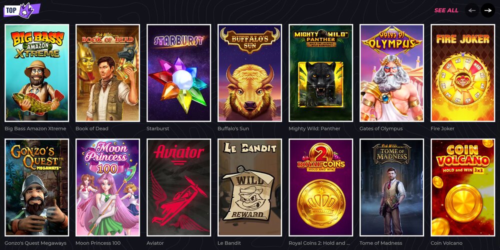  Lunubet Casino Games